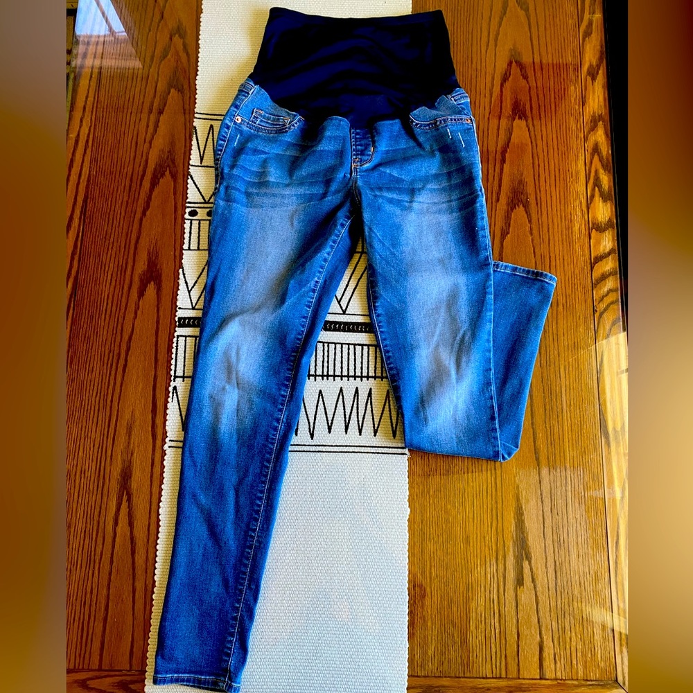 Old Navy Rockstar maternity jeans